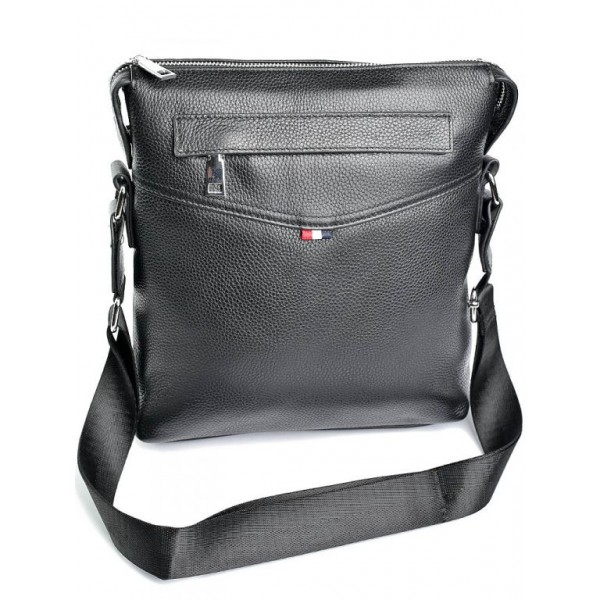 

Сумка мужская из натуральной кожи BagMan 7232-3 Black