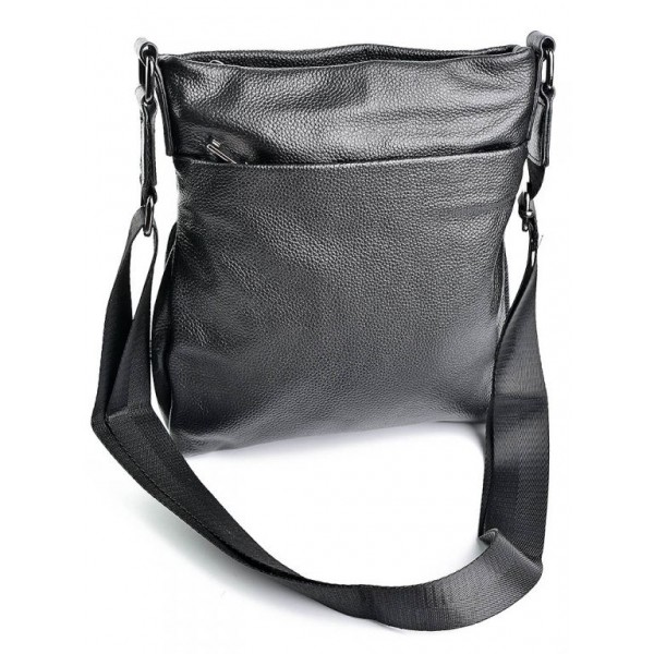 

Мужская кожаная сумка BagMan SL-8850 Black