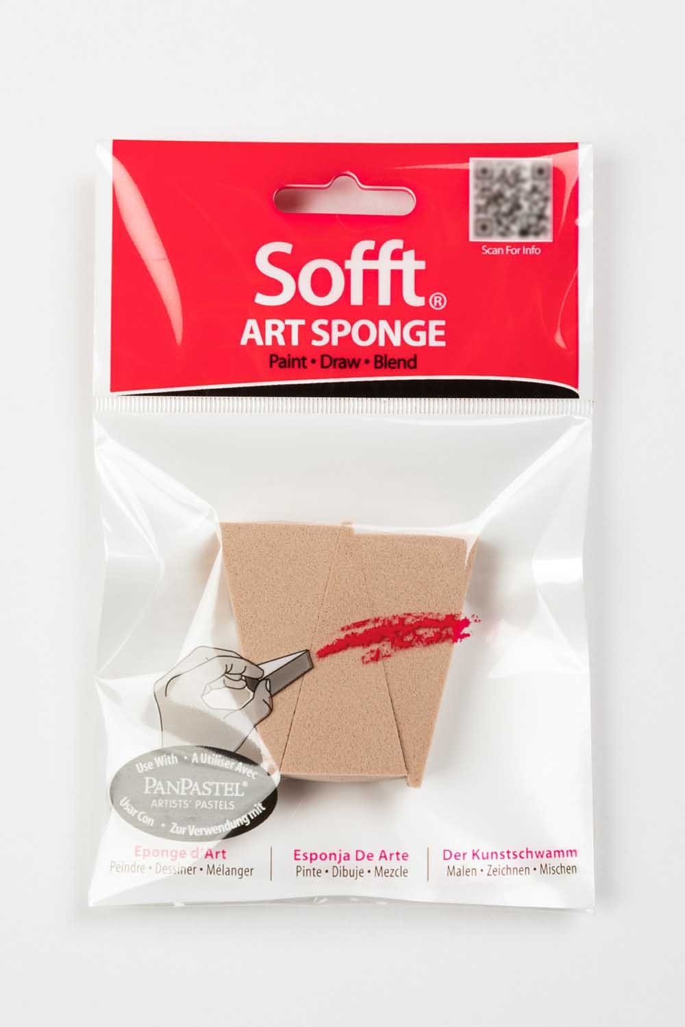 

Губка для сухой пастели Sofft Tools Sponge Bar - Wedge
