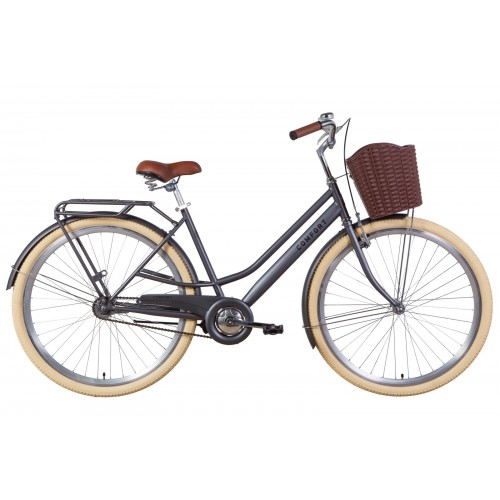 

Велосипед DOROZHNIK COMFORT FEMALE 28" 19.5" 2021 Антрацитовый (м)