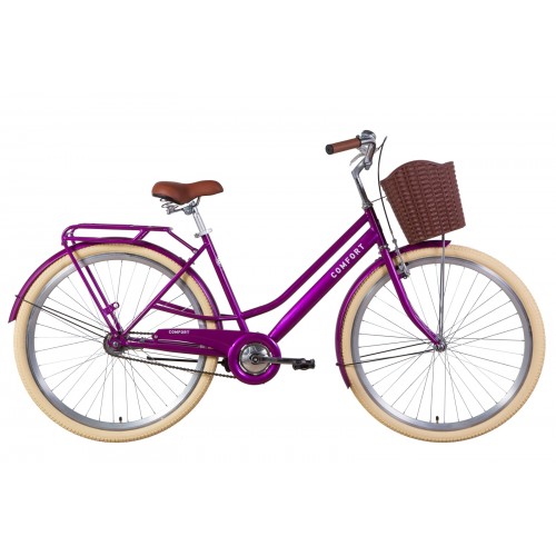 

Велосипед DOROZHNIK COMFORT FEMALE 28" 19.5" 2021 Фиолетовый