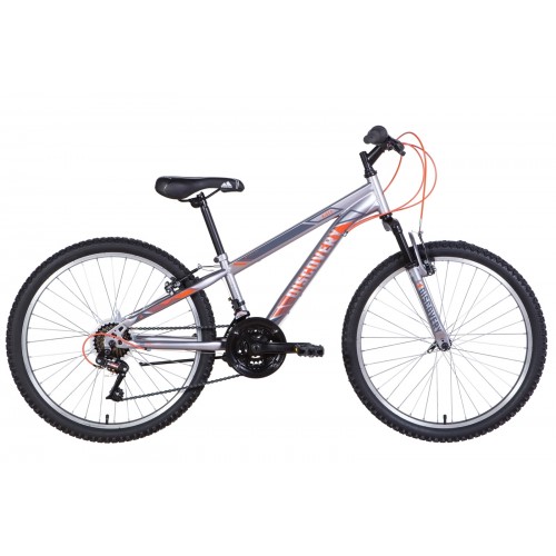 

Велосипед DISCOVERY RIDER 24" 11.5" 2021 Серебристо-оранжевый (м)