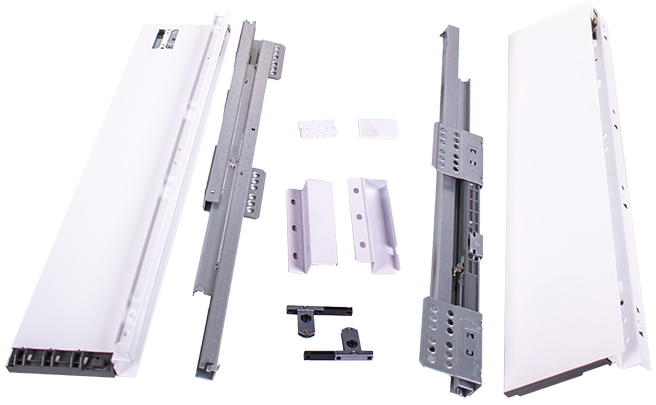 

Тандембокс DC Slim L-500 мм Н=167 мм под плиту 16 мм Белый