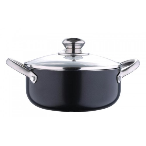 

Кастрюля алюминиевая Bergner ProChef 2.8л индукционная с крышкой