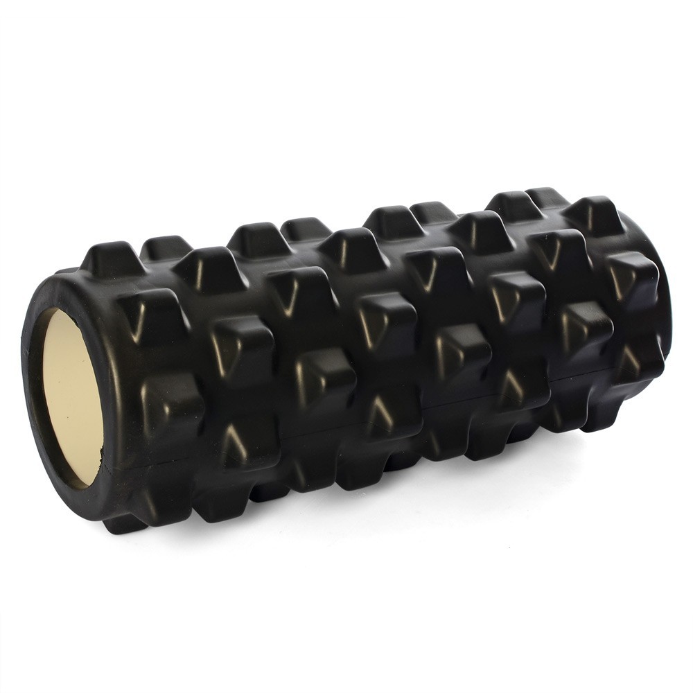 

Валик массажный FitEnergy для спины и йоги 33x14 см Черный (0857-9-B)