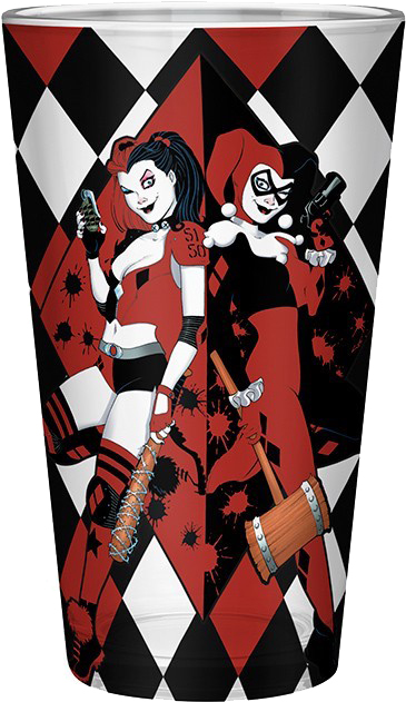 

Стакан ABYstyle DC COMICS Harley Quinn (ABYVER125)