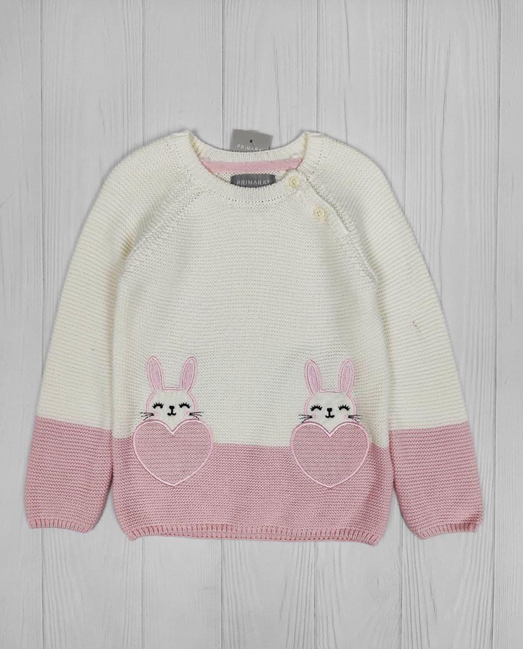 

Светр для дівчинки Primark 92 см молочний (701)