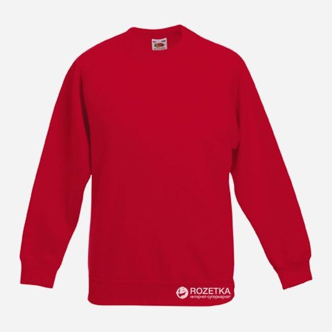 

Толстовка Fruit of the loom Kids 062039040 164 см Красная