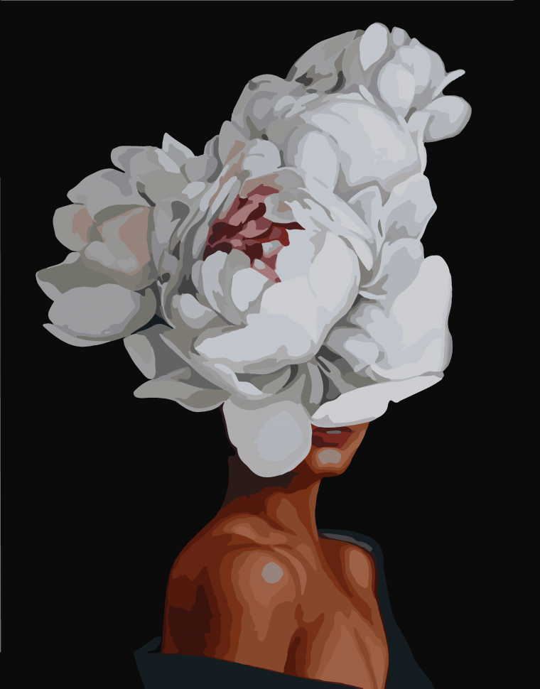 

Картина по номерам. Art Craft "Цветочная нежность" 40*50 см 10203-AC