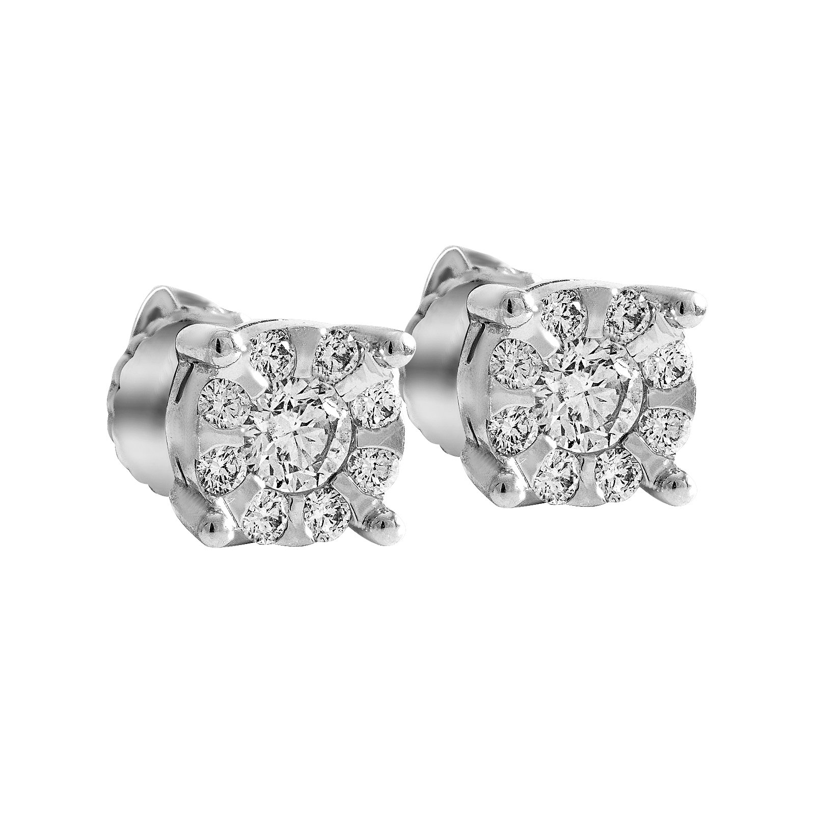 

Серьги из белого золота с бриллиантами 1766159