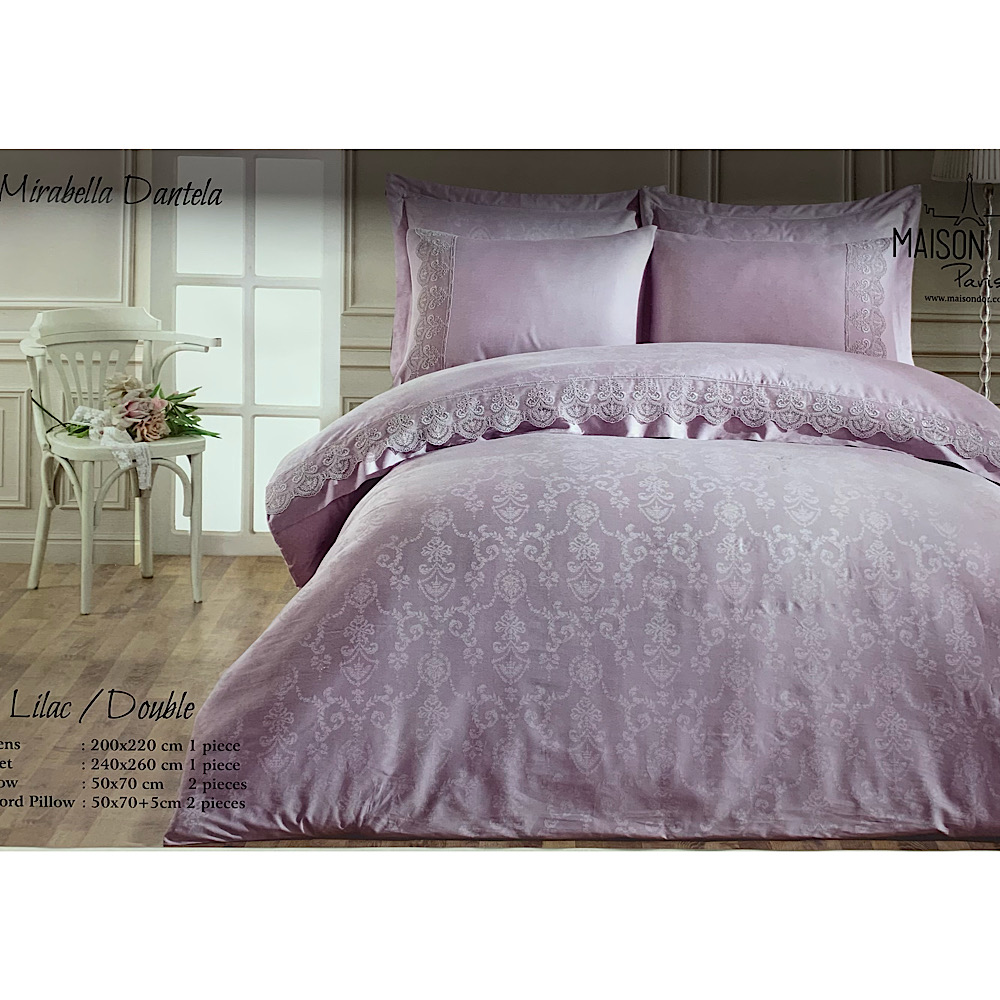 

Постельное белье Maison Dor - MIRABELLA DANTELLA LILAC , (ET-957428)
