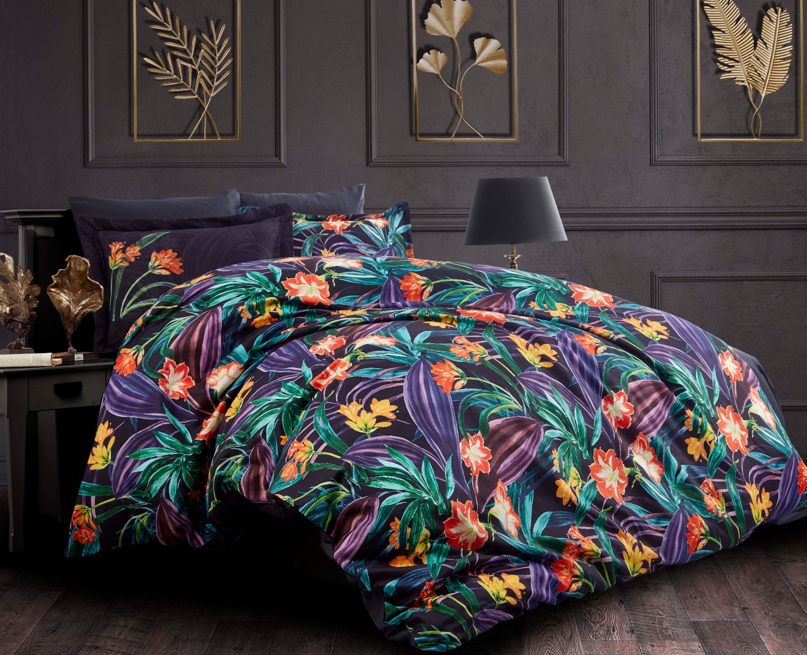 

Постельное белье премиум cатин Dantela LILUM MURDUM