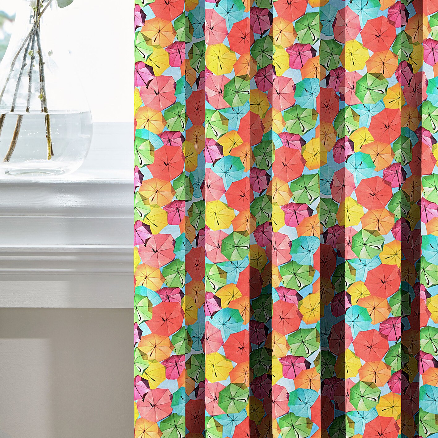 

Комплект Декоративных Штор с принтом MacroHorizon Испания Зонтики 275*145 см (2 шт.) (MG-165071-1)