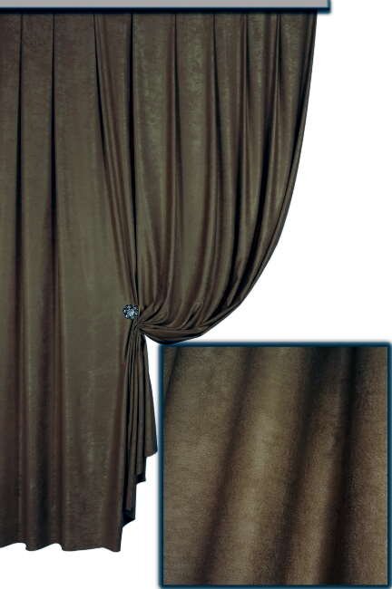 

Портьеры Soft 10 Турция Темный Какао(MG-MRS-735016), 275*170 см (2 шт.)