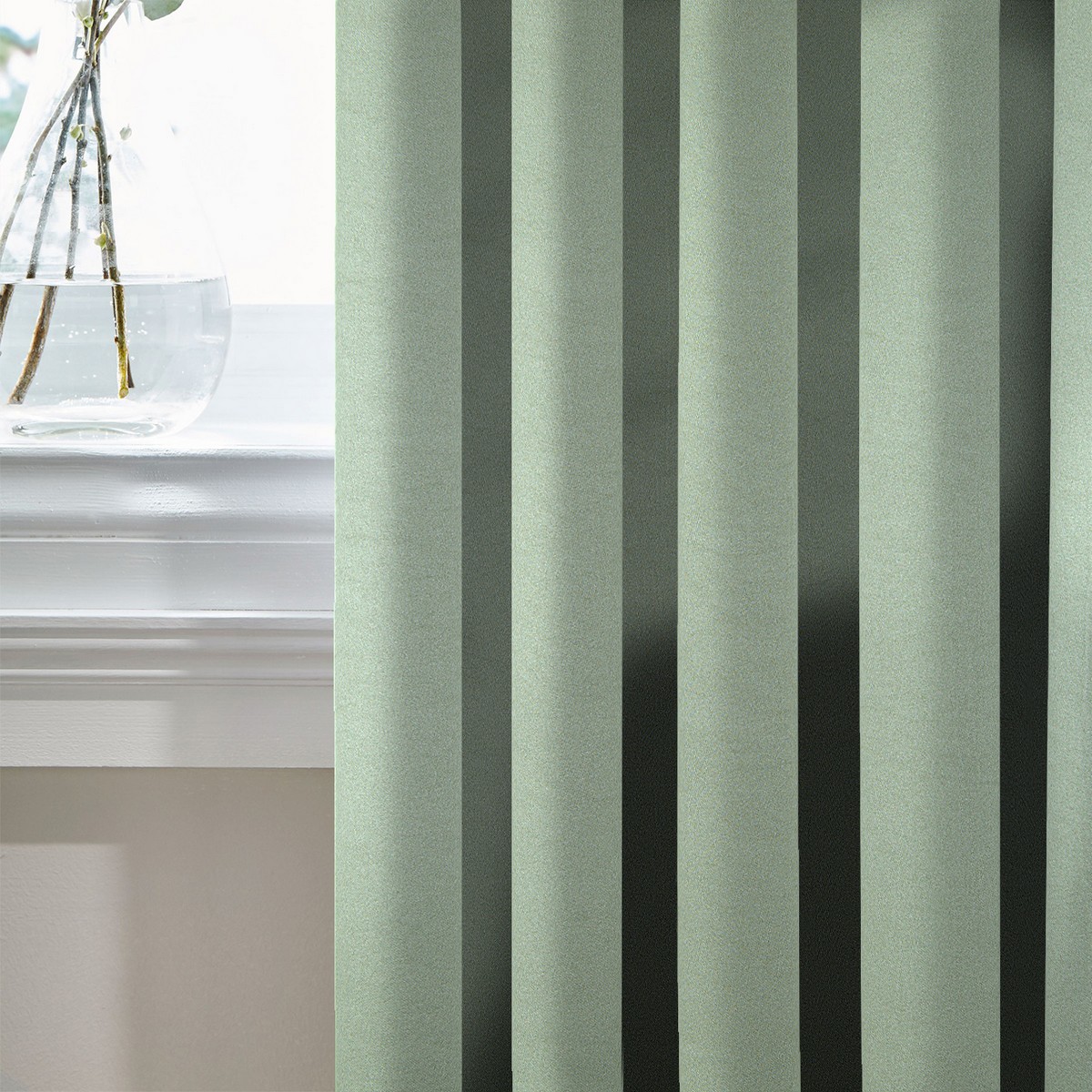 

Шторы Атлас декоративный Турция MacroHorizon Фисташковый, 290*145 см (2 шт.)