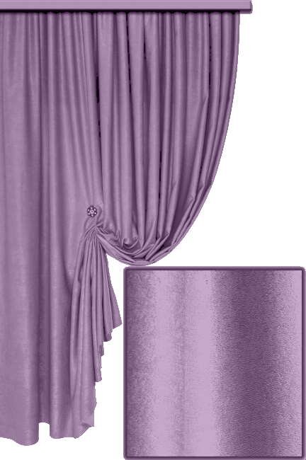 

Портьеры Soft 29 Турция Сиреневый(MG-MRS-735007), 275*170 см (2 шт.)