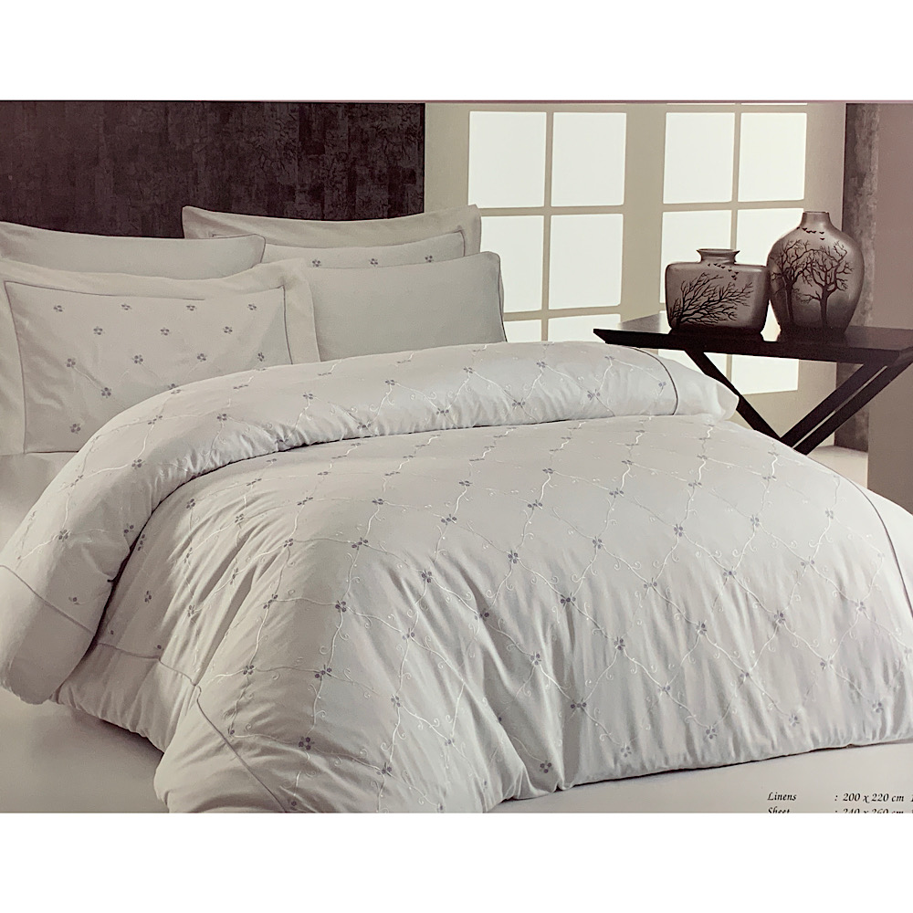 

Постельное белье Maison Dor JUANNA ECRU-LILAC, (ET-242241)