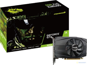 

Відеокарта Manli GeForce GTX 1650 Single cooler, 4GB GDDR6 (M-NGTX1650/6RDHDP-M1434)