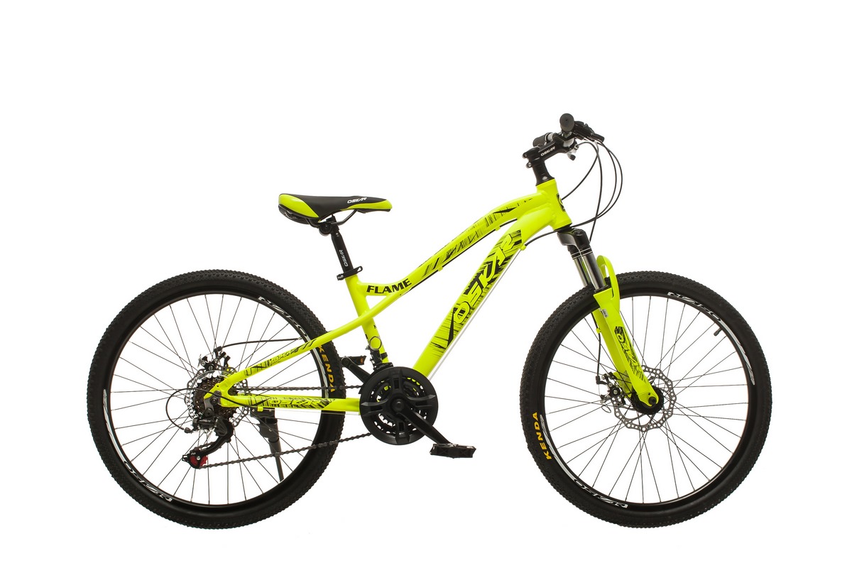 

Велосипед Oskar Flame 24" 13" 2022 Жёлтый