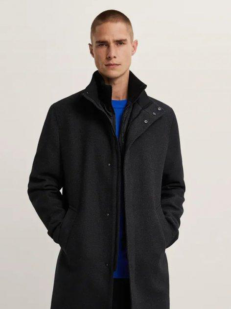 

Пальто Zara XAZ265978MCLX  Темно-серое, Пальто Zara XAZ265978MCLX M Темно-серое