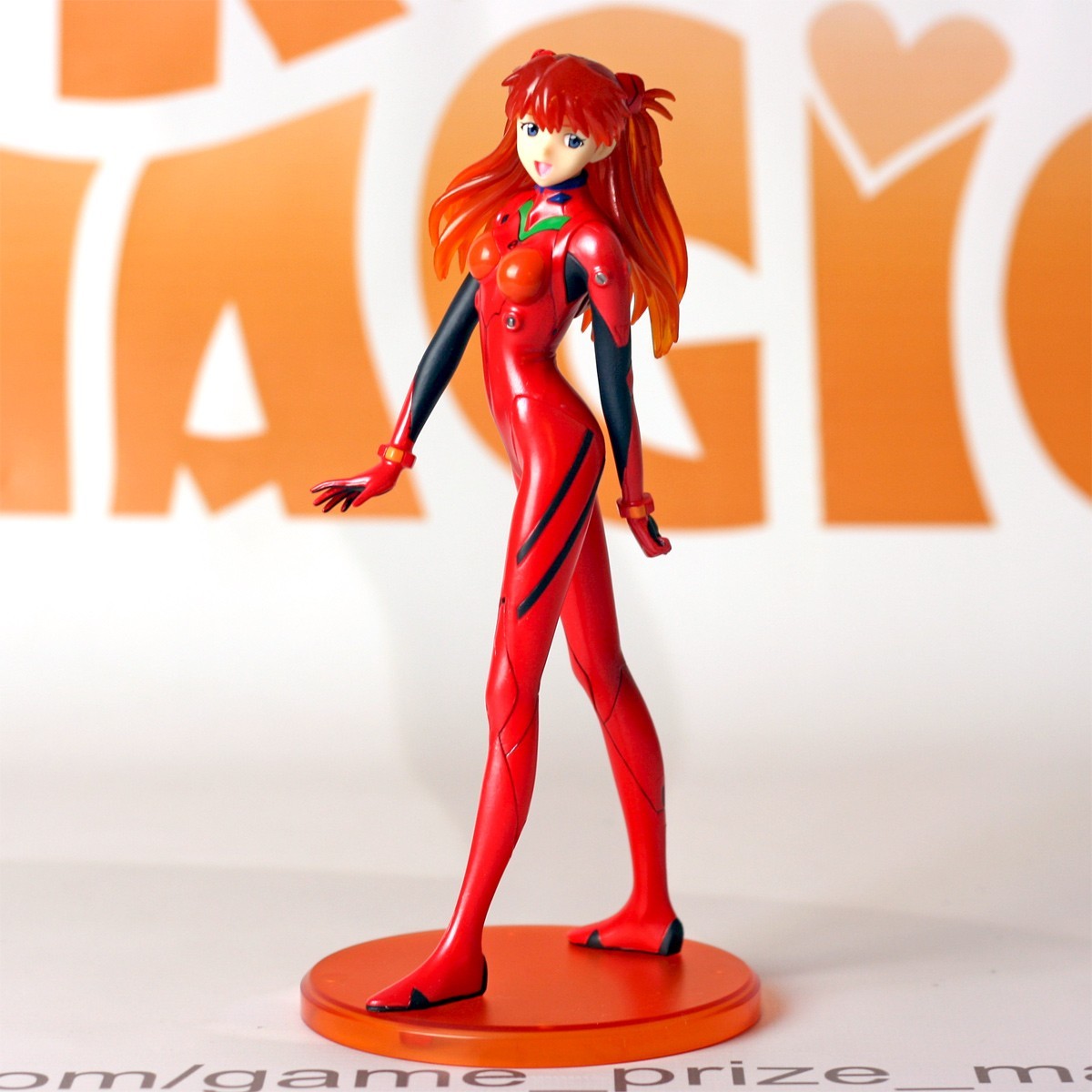 

Коллекционная аниме-фигурка Sega - Asuka, red plugsuit, ver1.5, 16 см