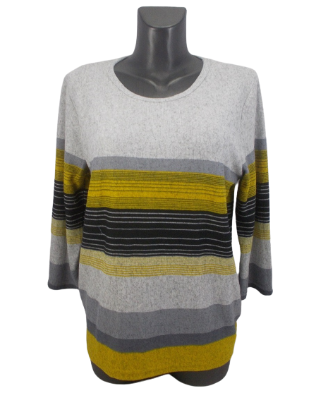 

Женский кофта Rbossi 1046 - серая, Женский кофта Rbossi 1046 L-XL серая