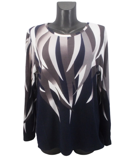 

Женский кофта Rbossi 1025 - темно-синяя, Женский кофта Rbossi 1025 L-XL темно-синяя