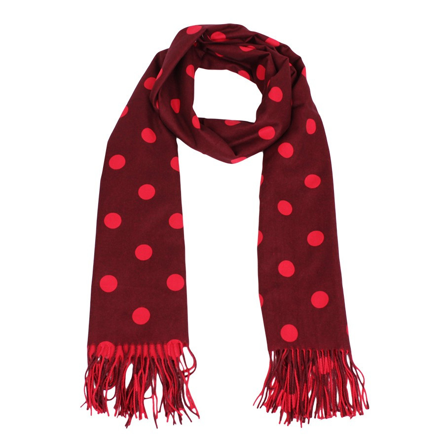 

Палантин женский Кашемировый de esse 187*68 Бордовый 890199 - 1