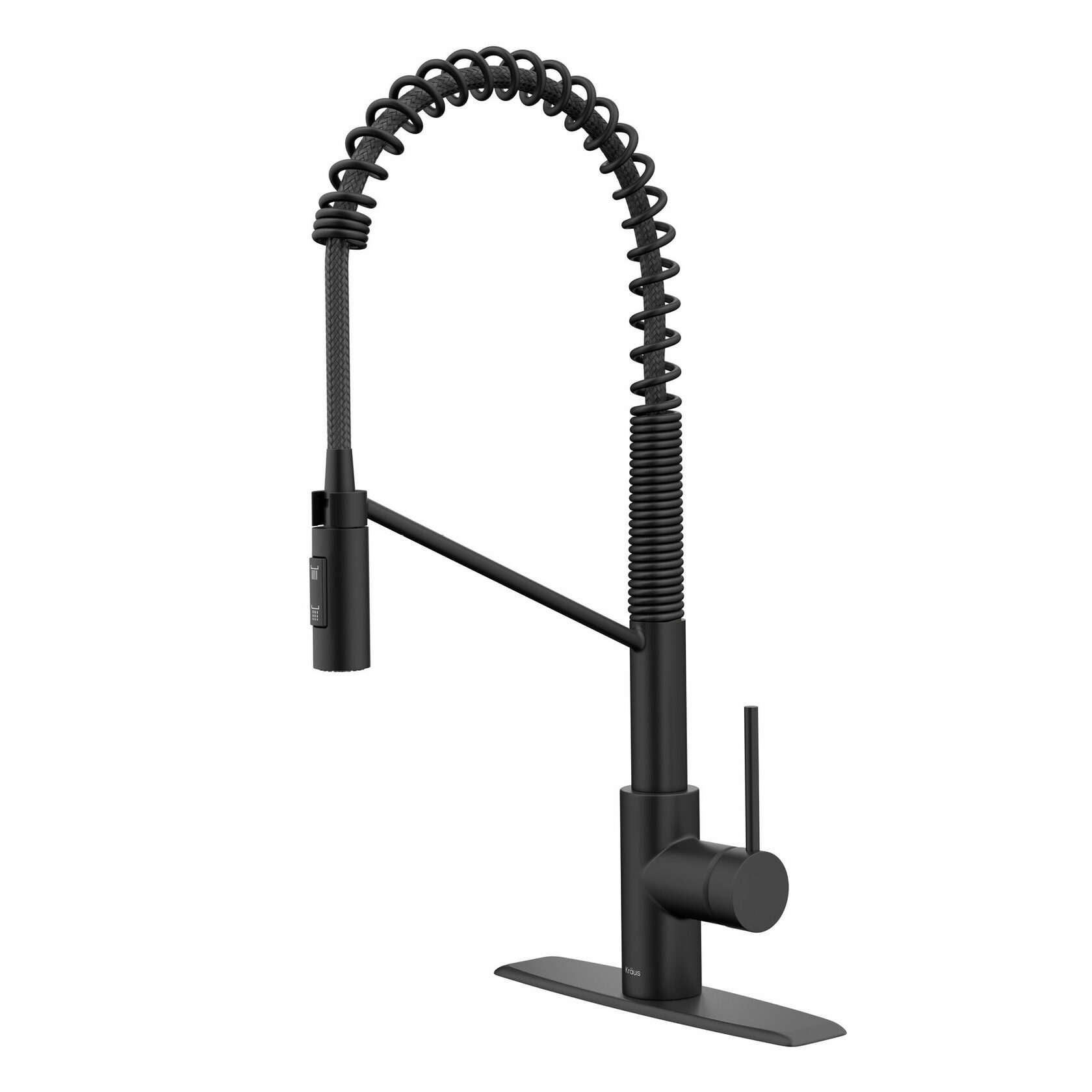 

Смеситель кухонный Kraus KPF-2631 KPF-2631MB черный (87308)