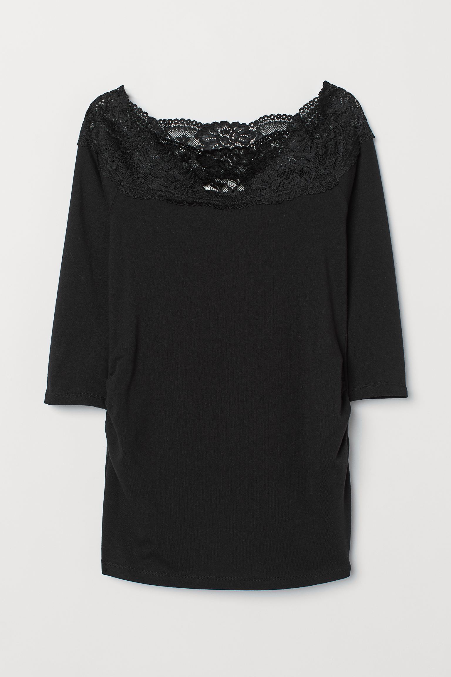 

Лонгслив для беременных H&M  черный 21127368029, Лонгслив для беременных H&M L черный 21127368029