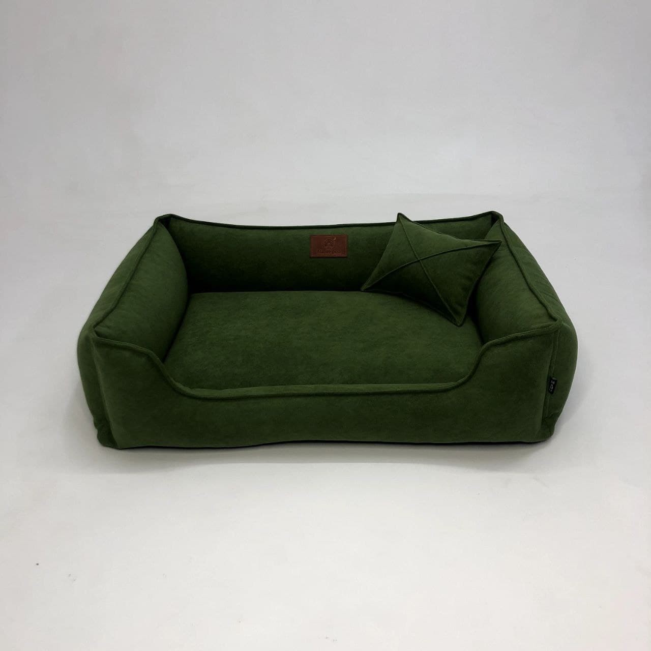 

Лежак для собак Mamo pets Comfortable Divotex Omega Велюр S (60x45) Green