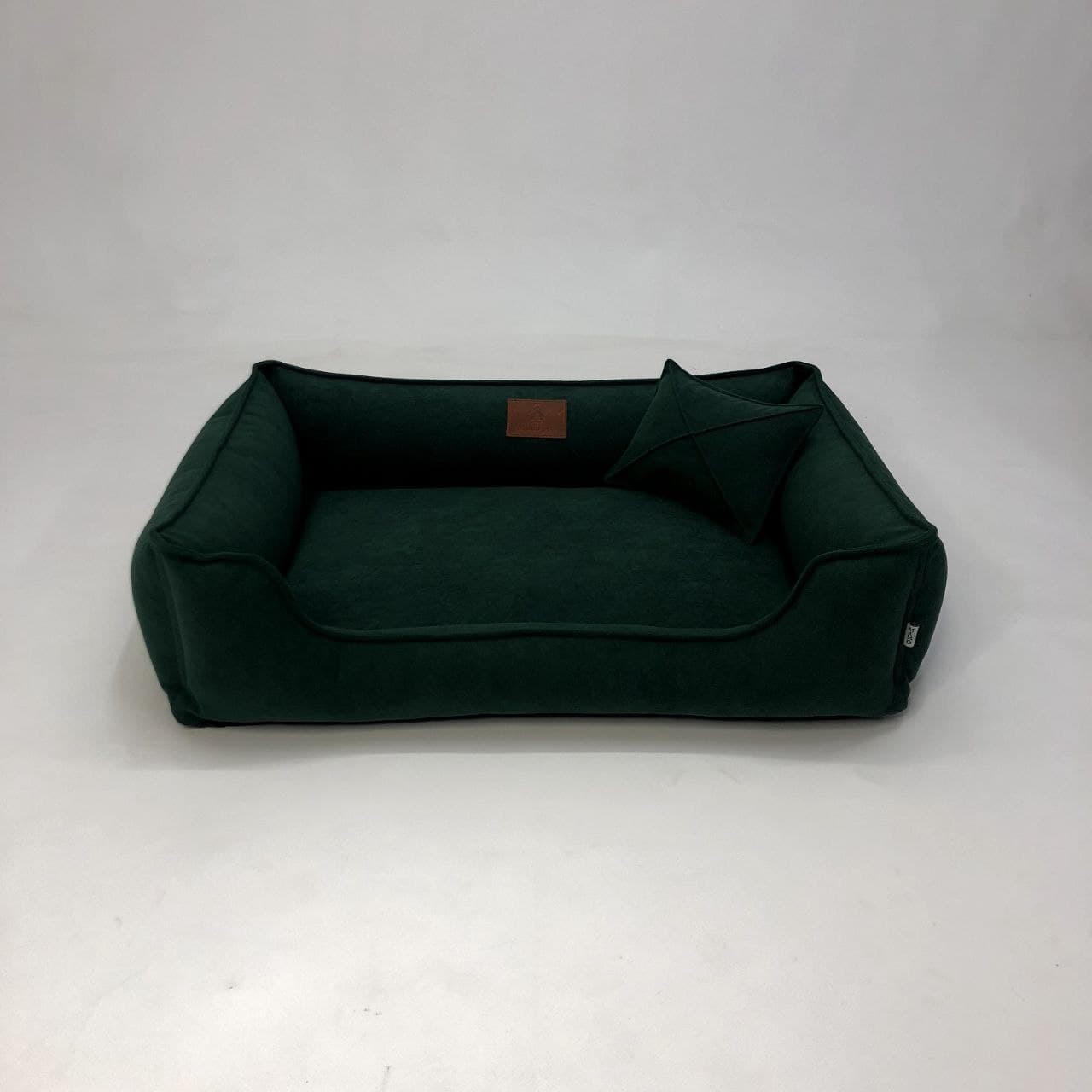

Лежак для собак Mamo pets Comfortable Divotex Omega Велюр XXL (120x80) Dark Green