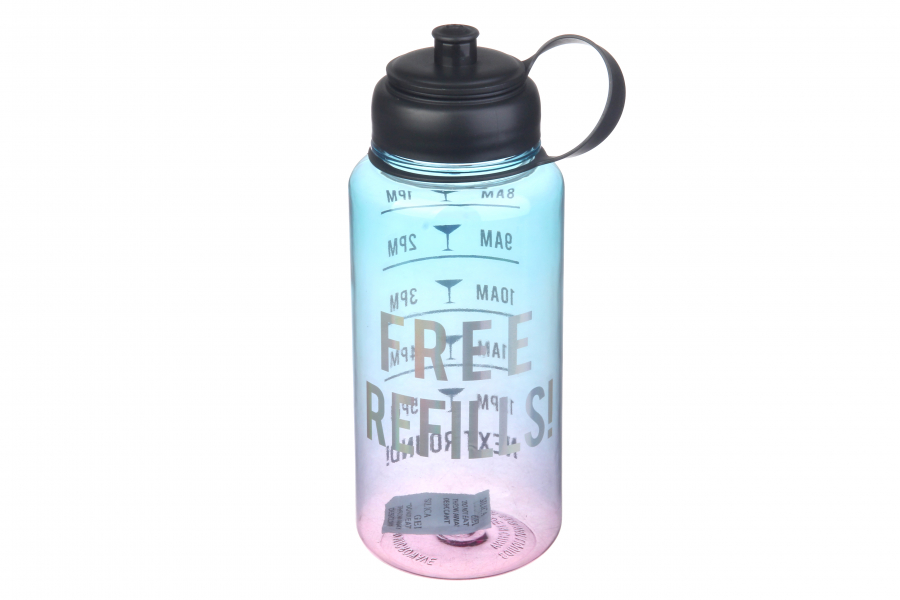 

Спортивная бутылка "Free Refills" 1000мл. (83-21916)