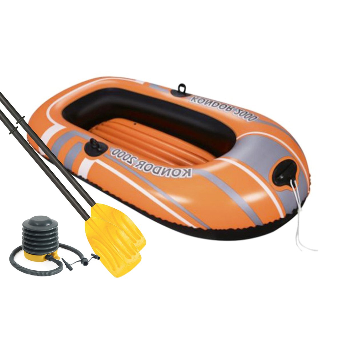 

Полутораместная надувная лодка Bestway 61100 NE, Kondor 2000 (Hydro Force), 184 х 91 см. 2-х камерная