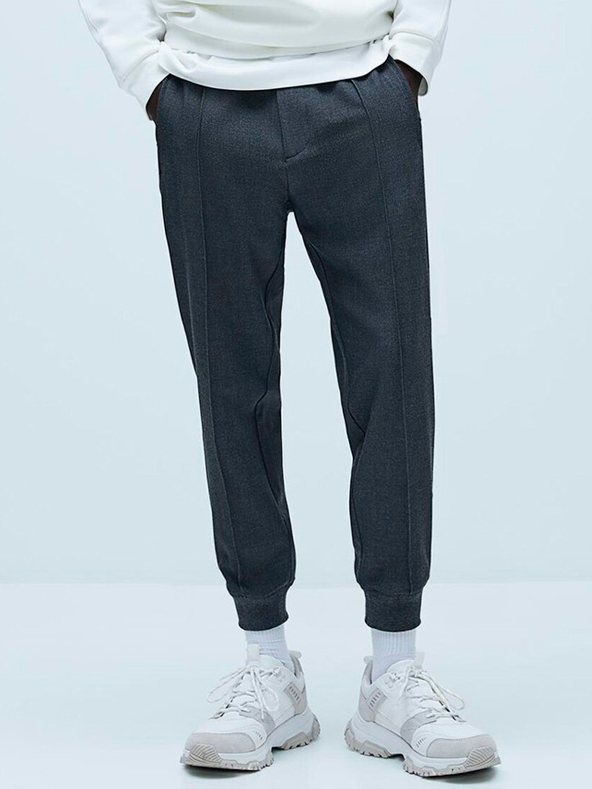

Брюки Zara 6861-445-801  Темно-серые, Брюки Zara 6861-445-801 M Темно-серые
