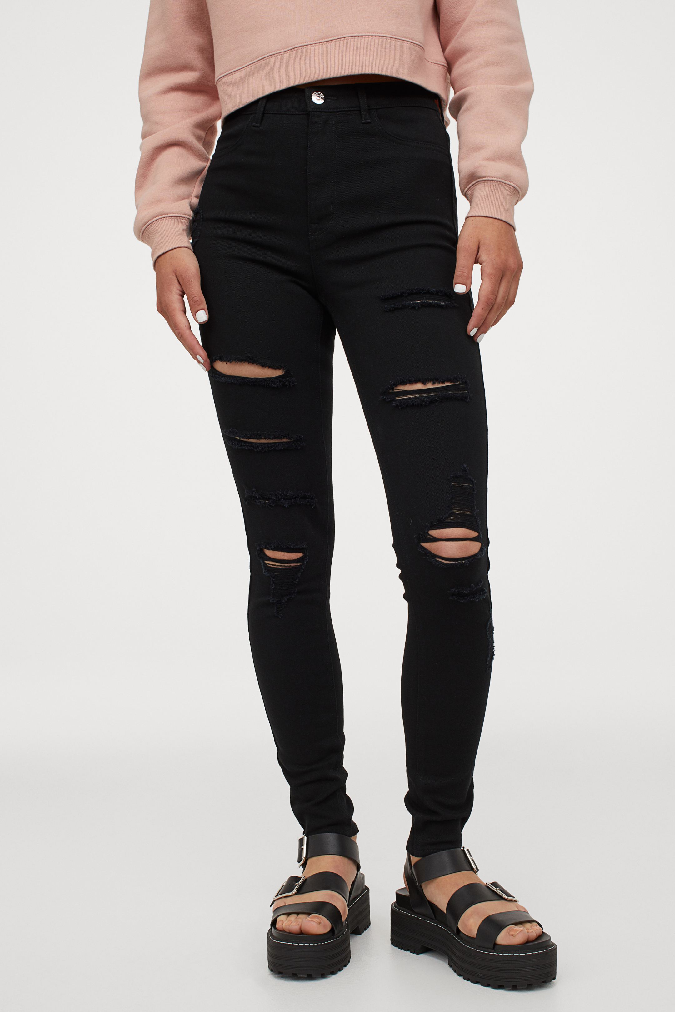 

Джинсы H&M 40 черный 6213810