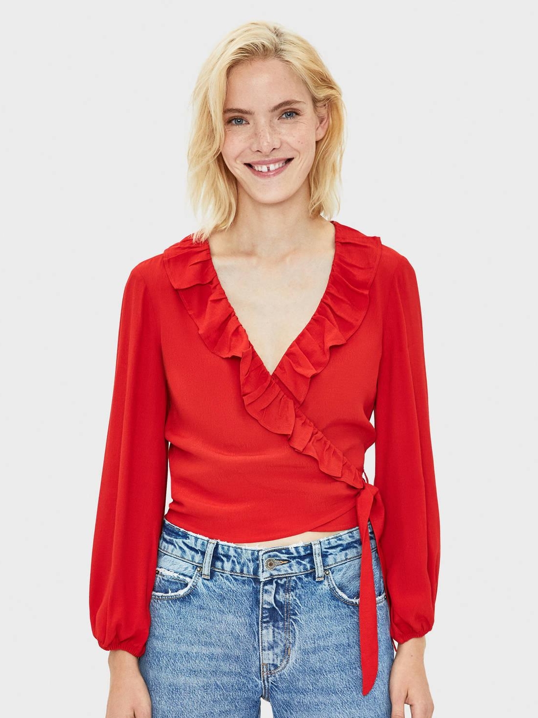 

Топ Bershka XAZ238001LAFQ  Красный, Топ Bershka XAZ238001LAFQ M Красный