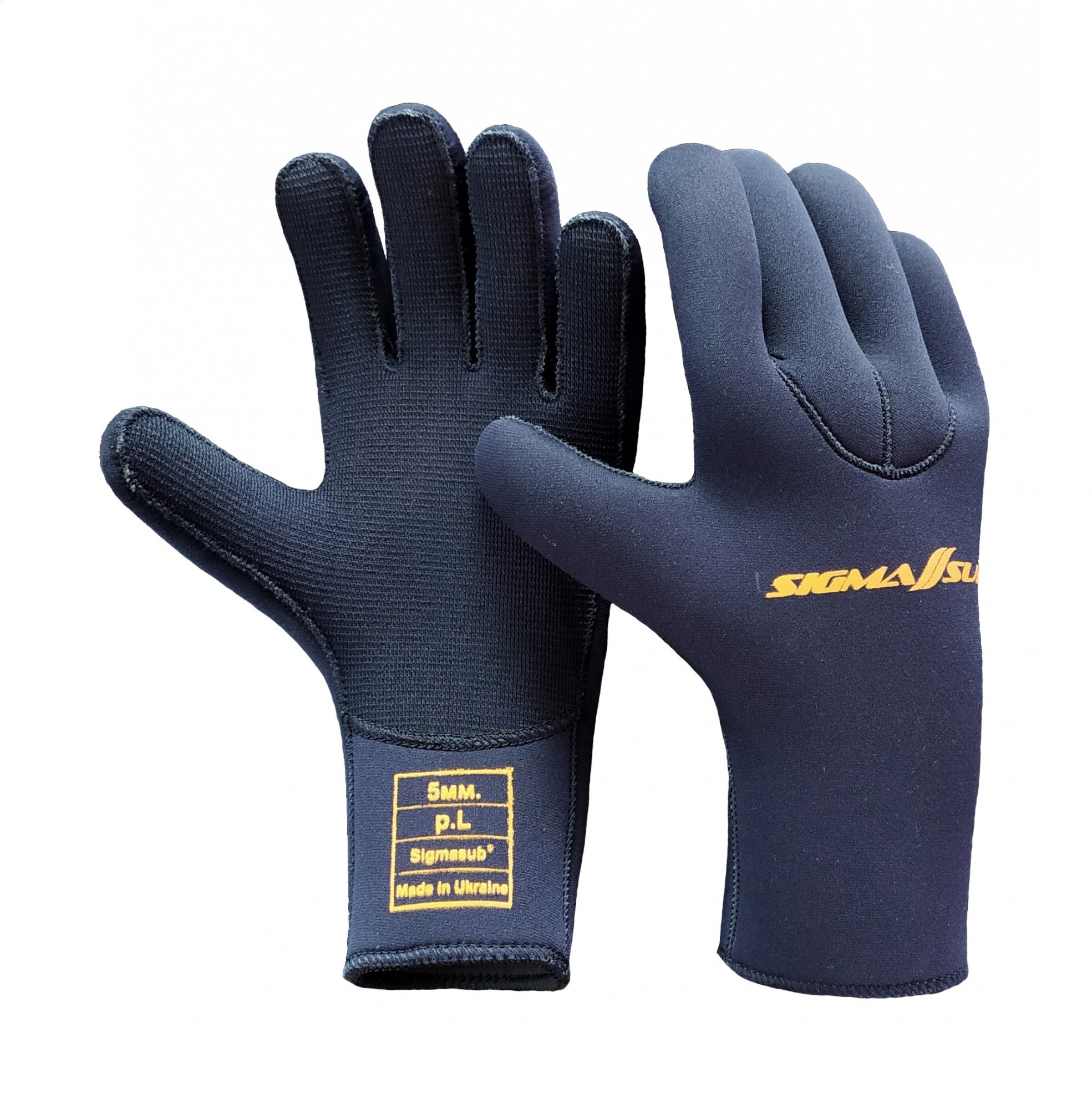 

Перчатки пятипалые SIGMASUB PROFI 5 мм. размер XXL (20451/XXL)