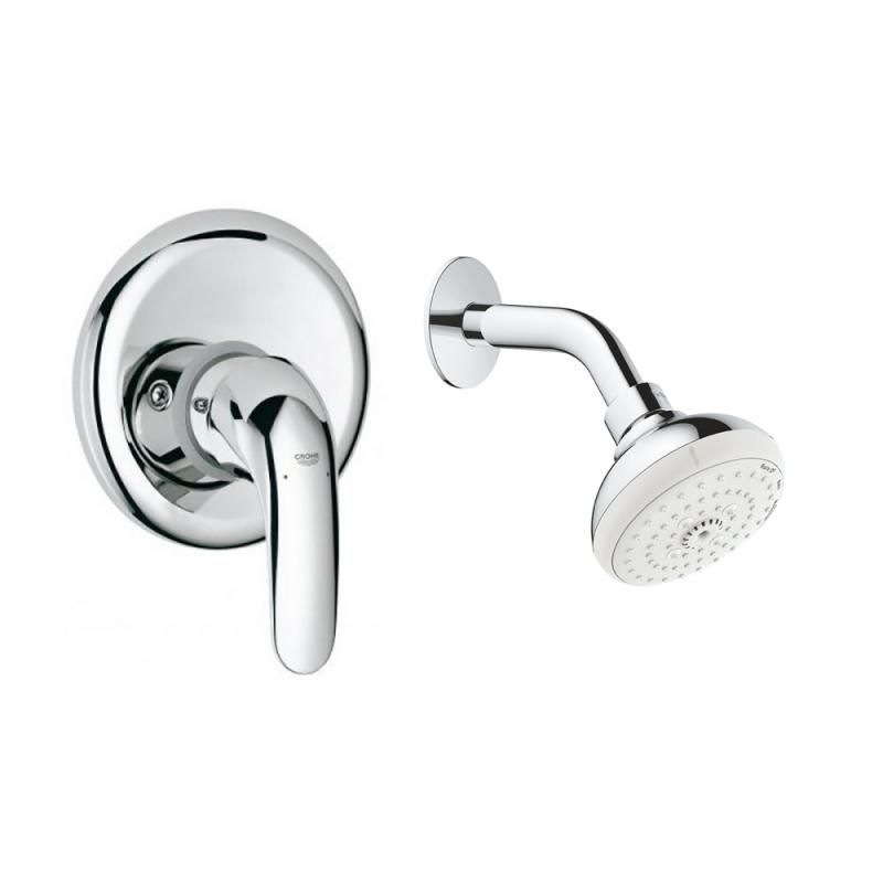 

Душевой комплект скрытого монтажа Grohe Euroeco New 26000004