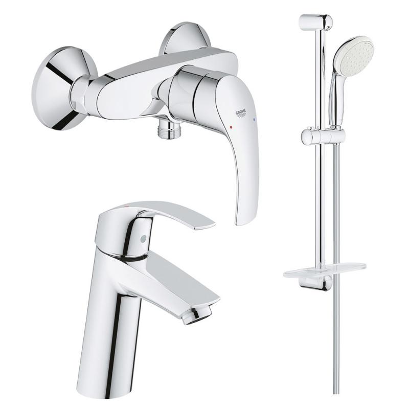 

Набор смесителей для душа M-Size Grohe Eurosmart 123244M