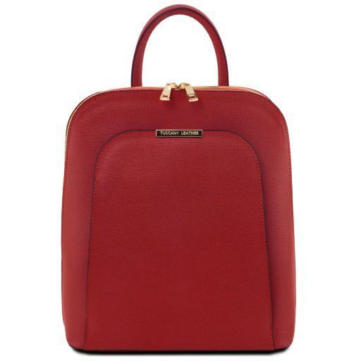 

Женский рюкзак из сафьяновой кожи Tuscany TL141631 TL Bag (Red – красный)
