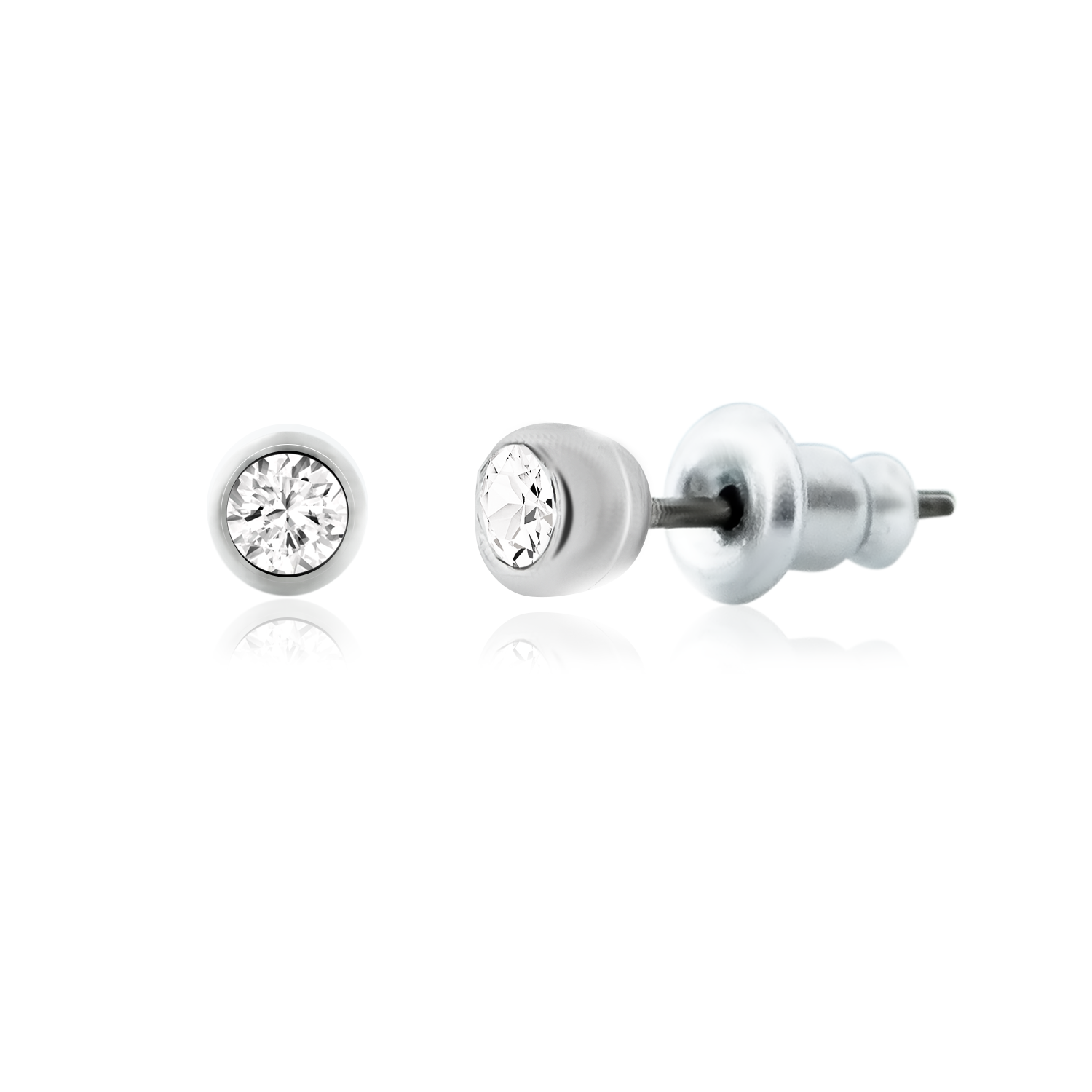 

Пусеты KOBI ZUZI 4 мм со Swarovski модели 7740-7494-02-32