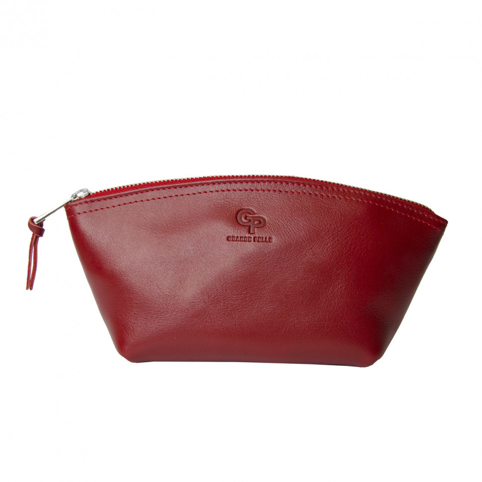 

Косметичка Grande Pelle 805660 красная