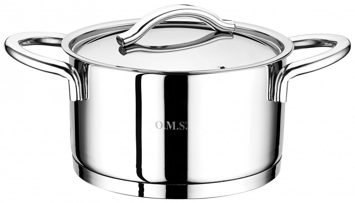 

Кастрюля со стеклянной крышкой OMS Cylinder 2037-16 16 см 1.8 л