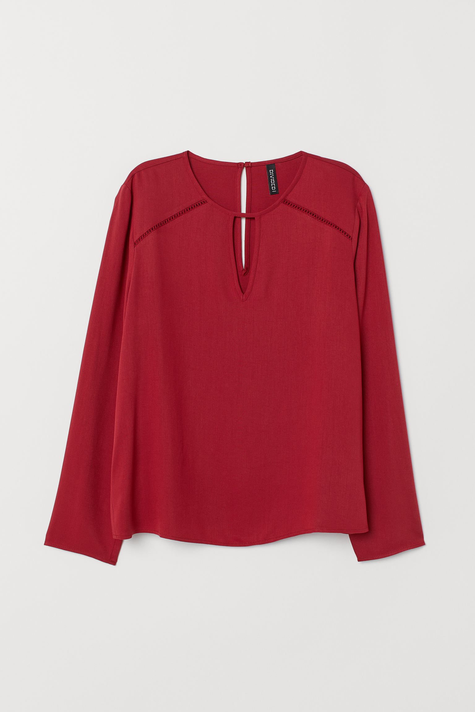 

Блуза H&M 40 красный 23127458368