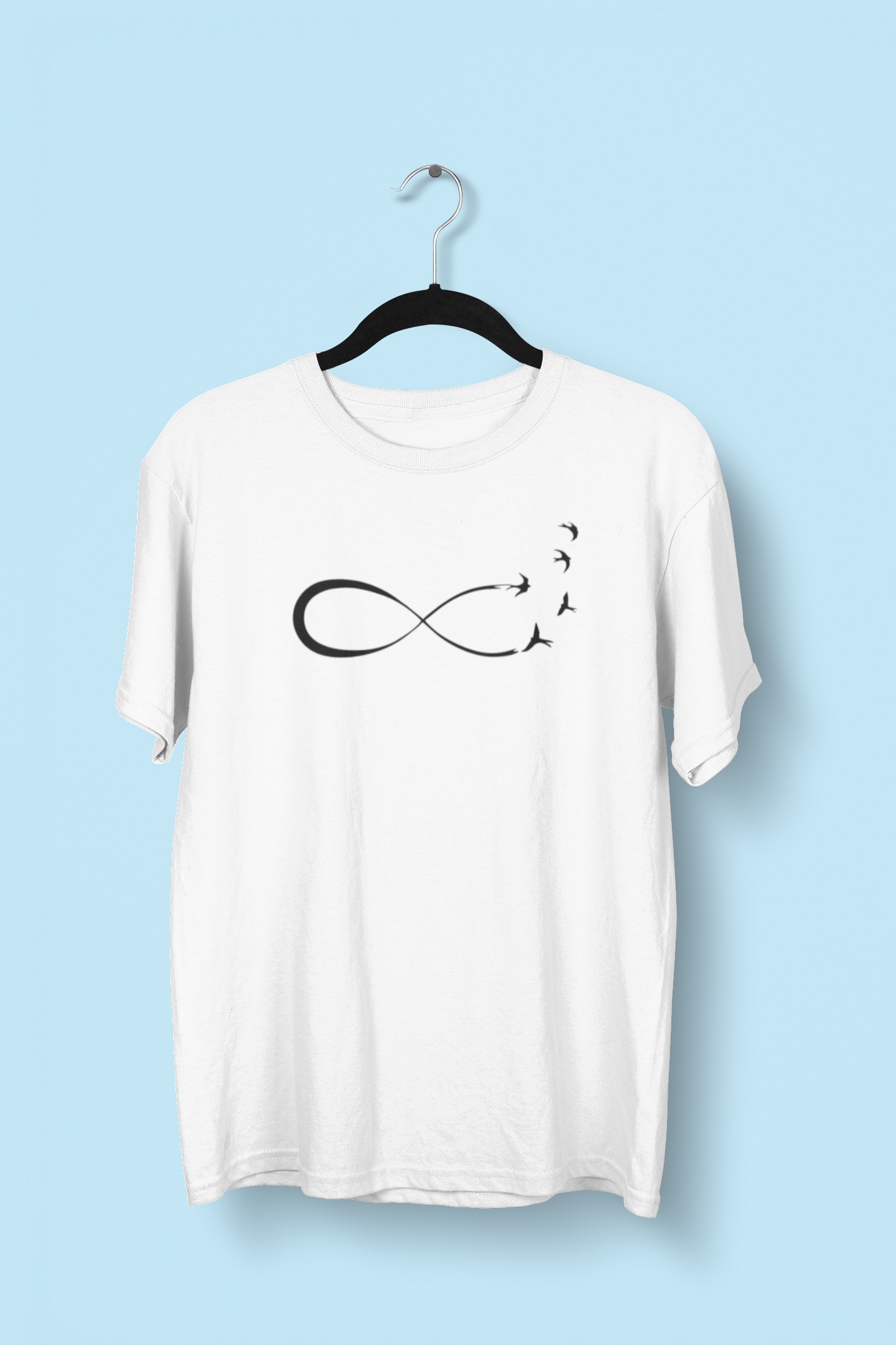 

Женская OLDISEN футболка “Бесконечность-5” – Белый, L-XL | 48-50 WTB-014M