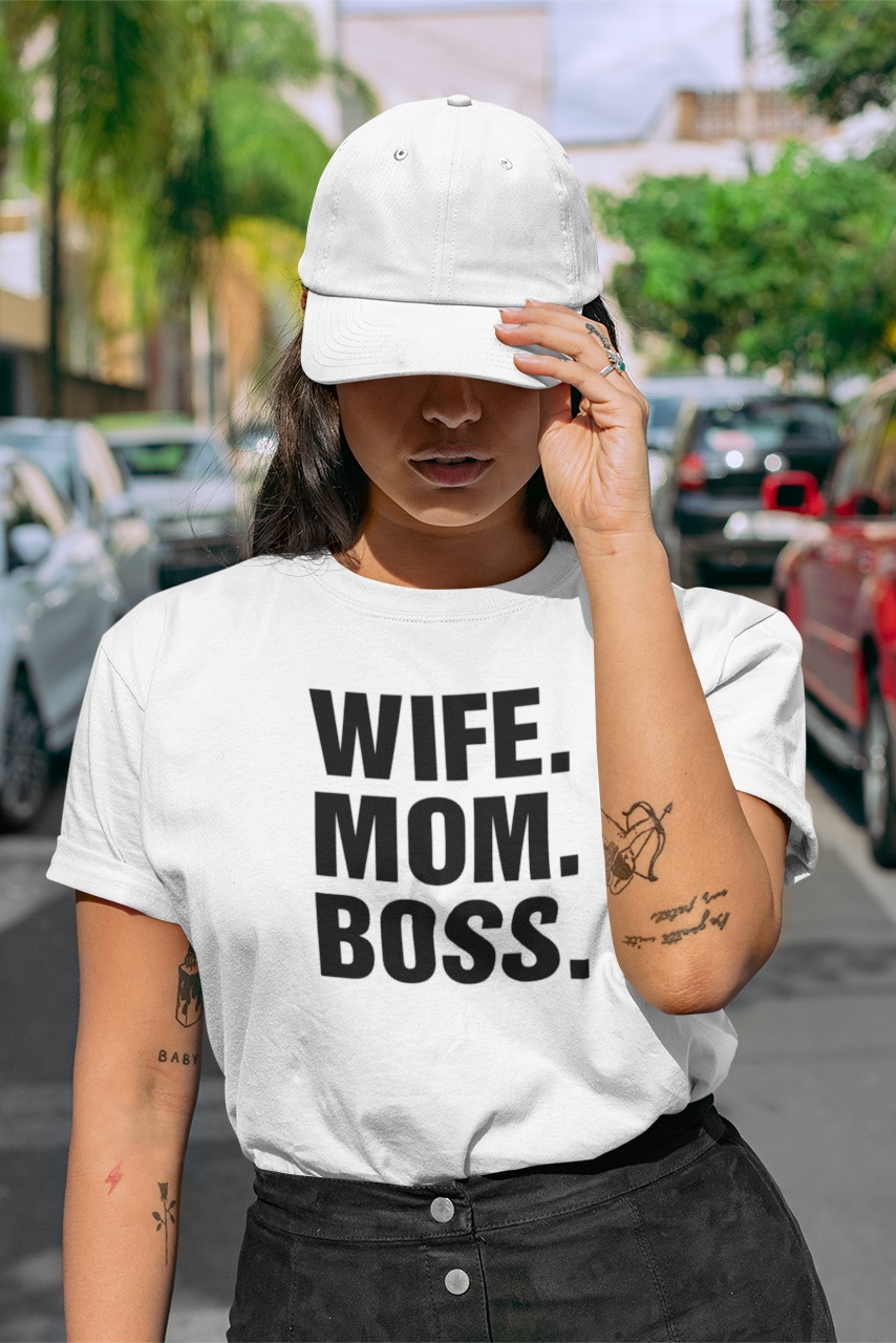 

Женская OLDISEN футболка “wife-1” – Белый, S-M | 42-46 WTW-101S