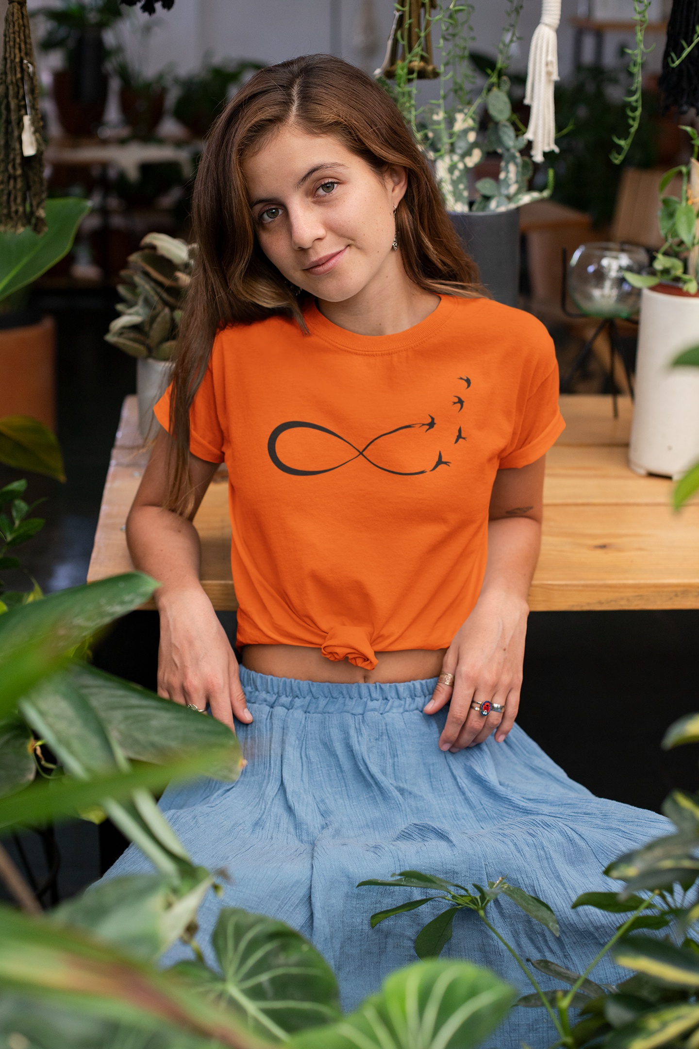 

Женская OLDISEN футболка “Бесконечность-2” – L-XL | 48-50 WTB-011M