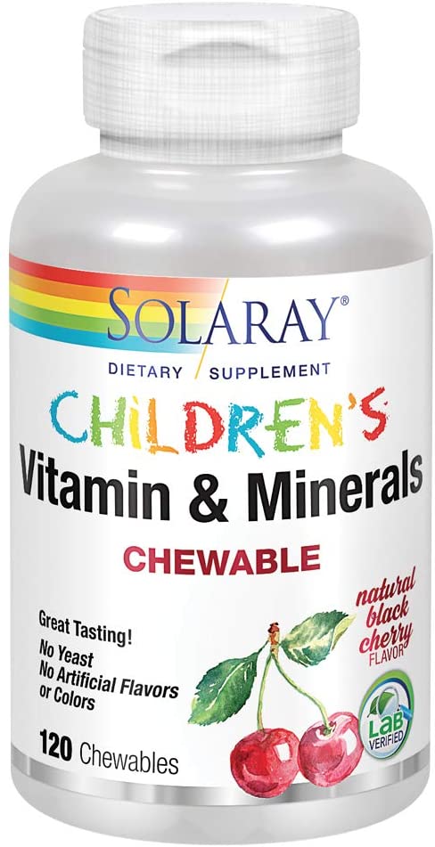 

Solaray Childrens Vitamins Minerals 120 таблеток (4384304108)