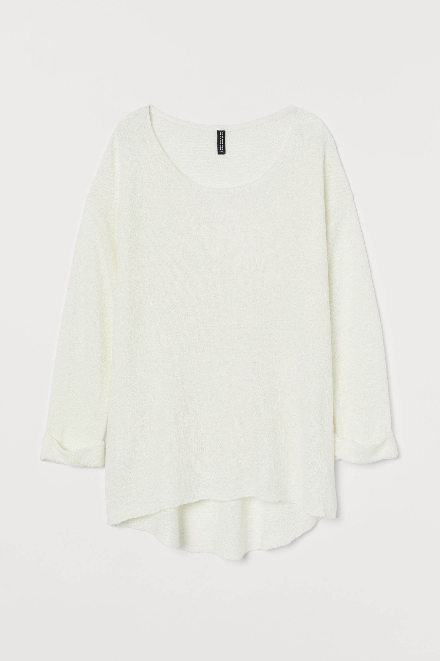 

Джемпер H&M  белый 18128577781, Джемпер H&M XS белый 18128577781